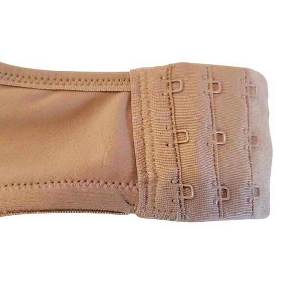 Dominique Oceane Women's Strapless Hidden Underwire Bra Nude Sz 36D - Picture 6 of 8